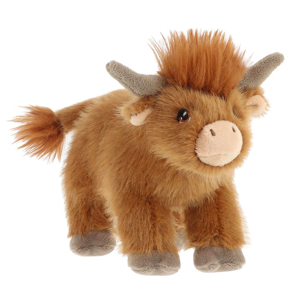 Keeleco, Стояща планинска крава, 20 см, Keel Toys