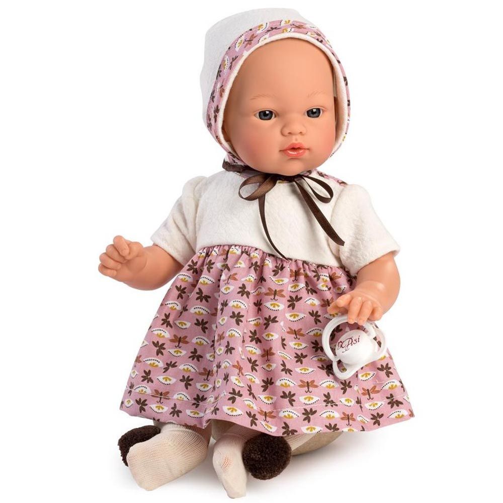 Asi, Кукла-бебе Коке, с рокля и терлички с помпони