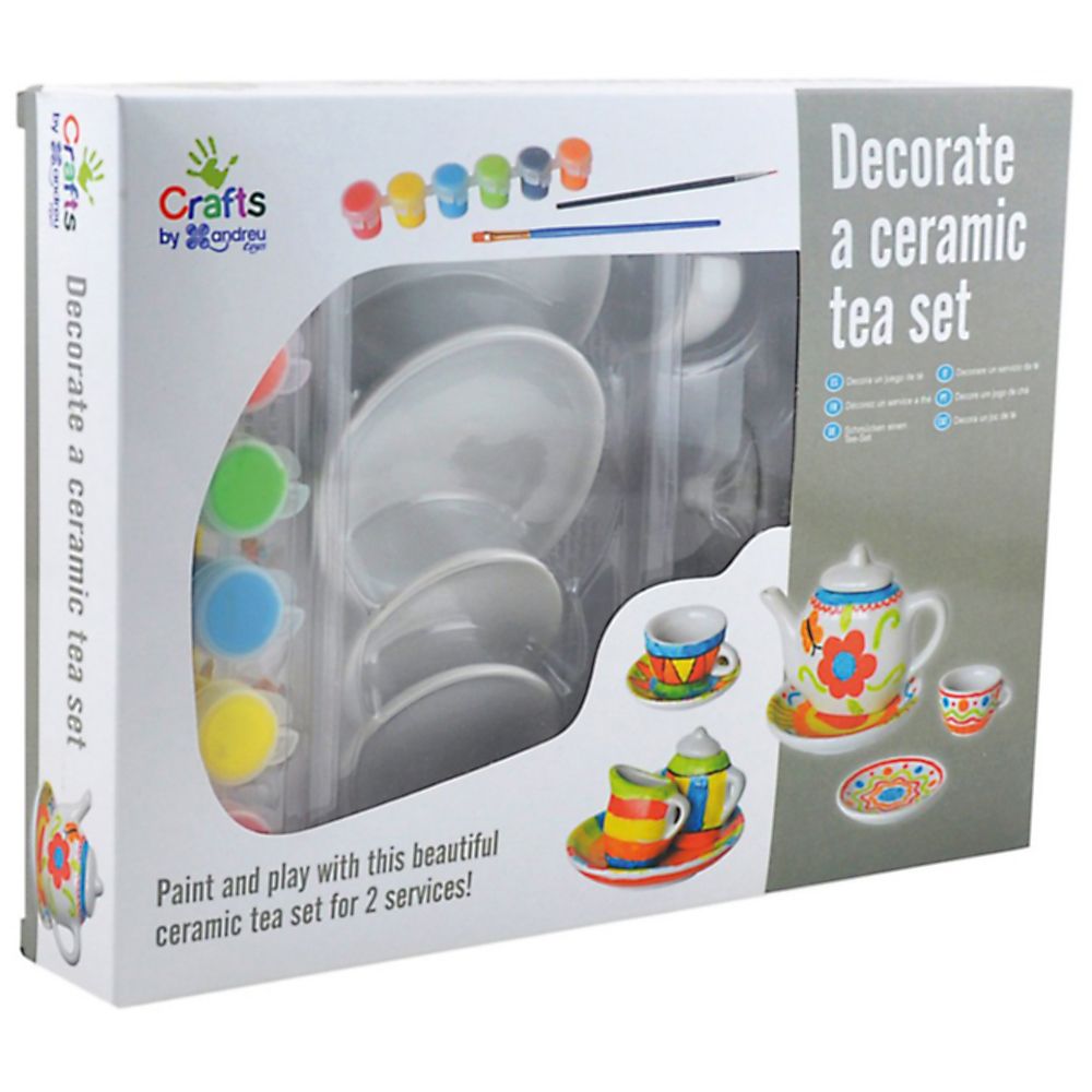 Andreu toys, Нарисувай сервиз за чай