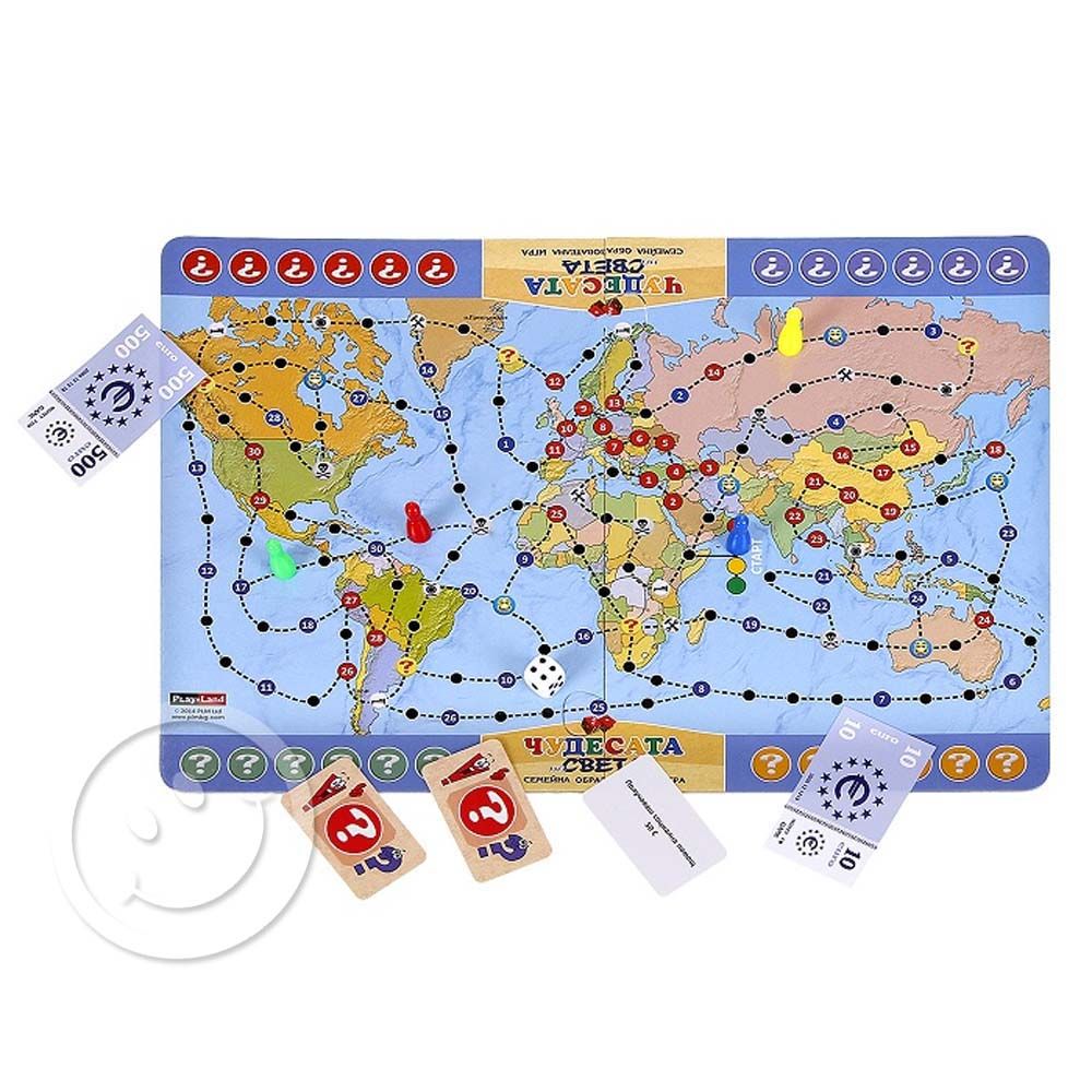Playland A-730, Детска образователна игра, Чудесата на света