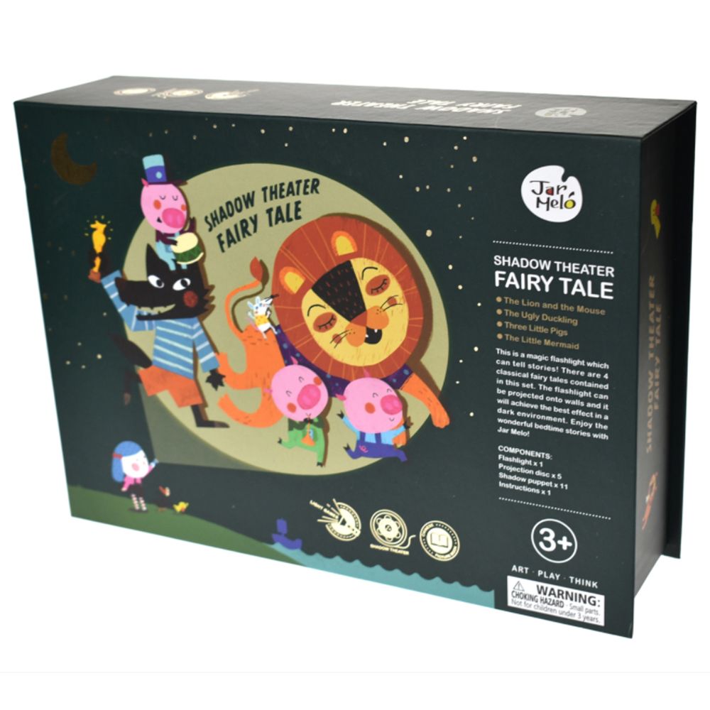 Приказен свят - театър със сенки и приказно фенерче