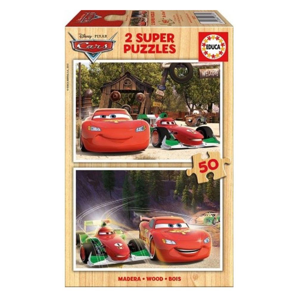 Educa, Колите, 2 дървени пъзела х 50 части