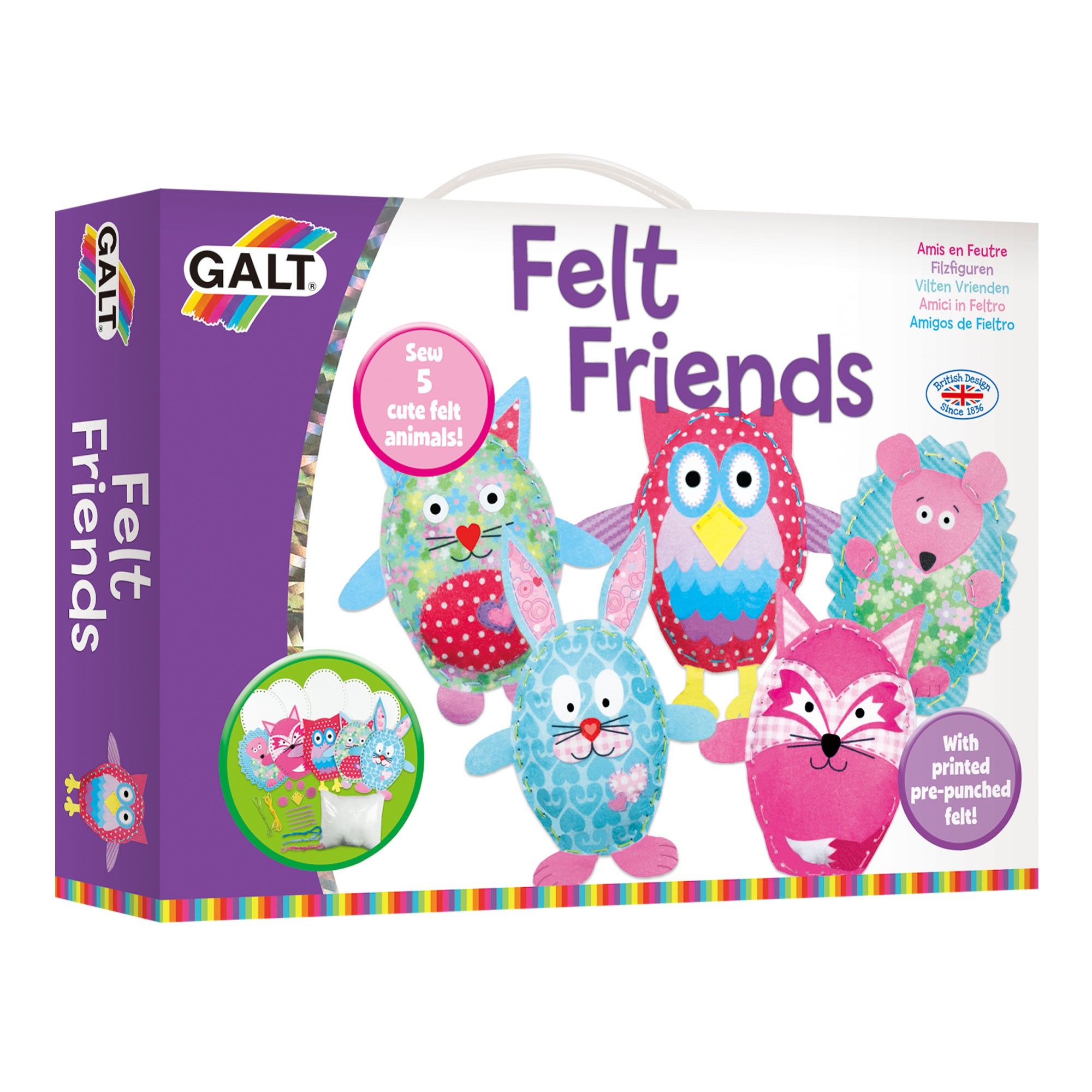 Galt Toys, Уший сама пет животни
