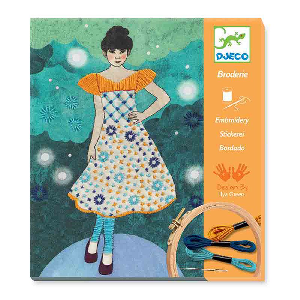 Djeco, Картини за бродиране, Мода в полунощ