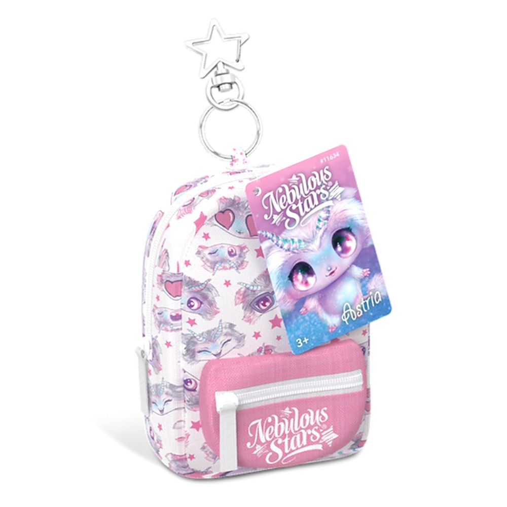 Мини раничка-ключодържател, с аксесоари