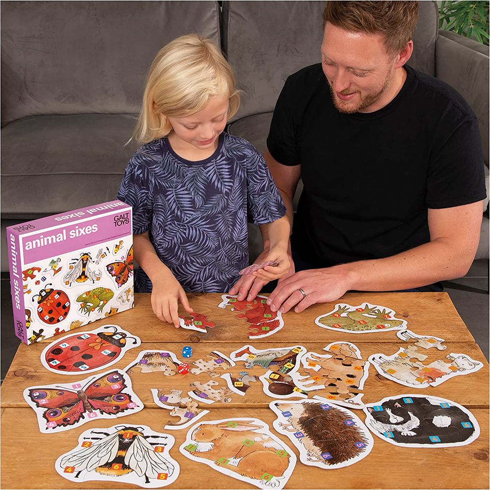 Пъзел игра, Събери животните