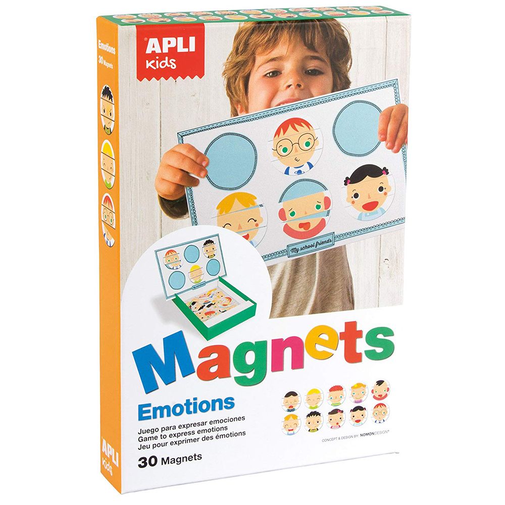 Apli kids, Магнитна игра, Емоции