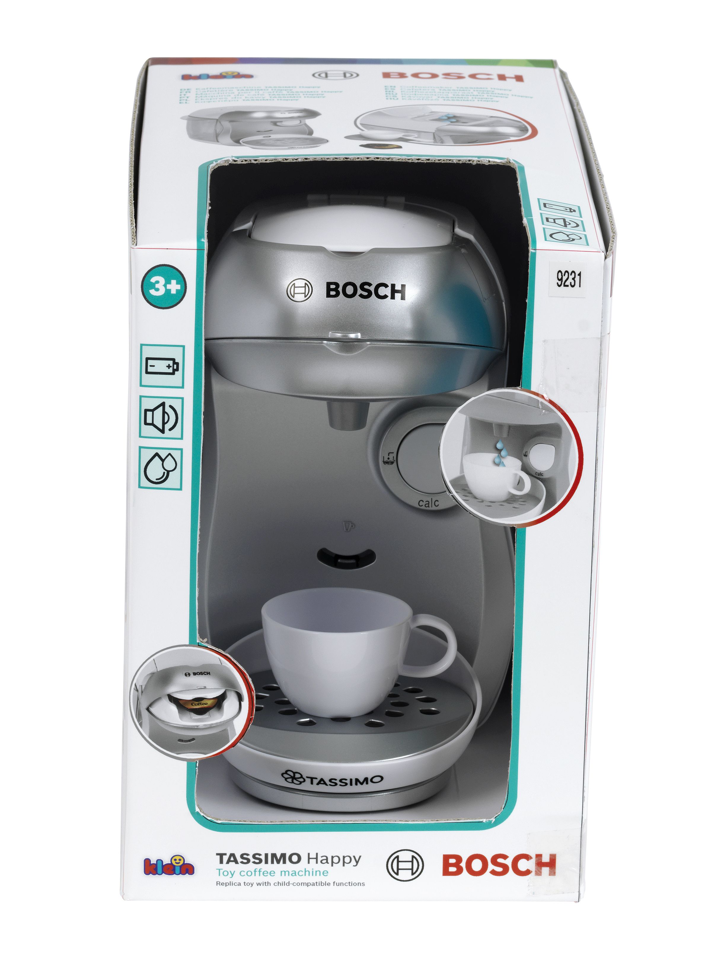 Bosch Детска кафе машина Tassimo Happy – сребриста