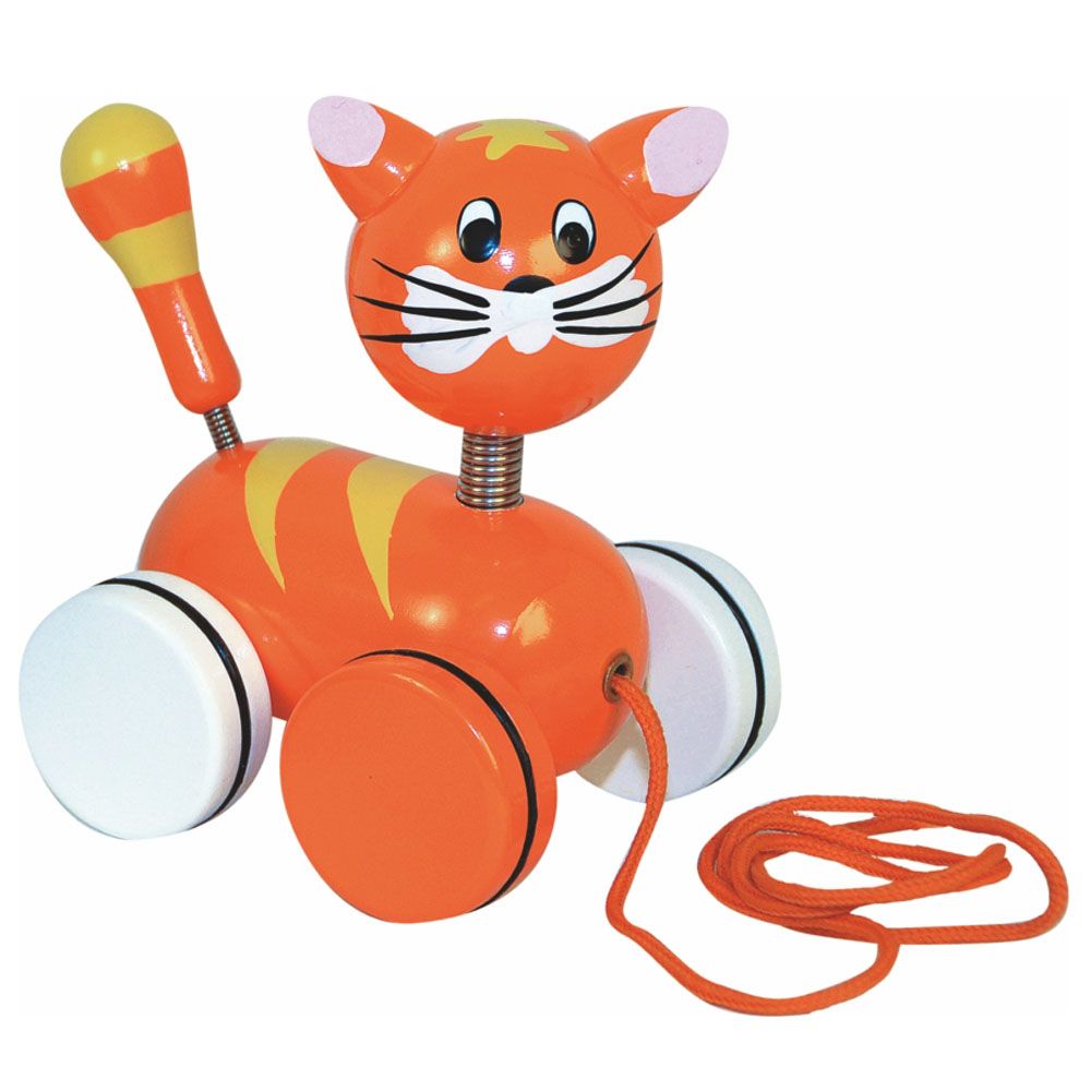 Woodyland, Играчка за дърпане, Коте