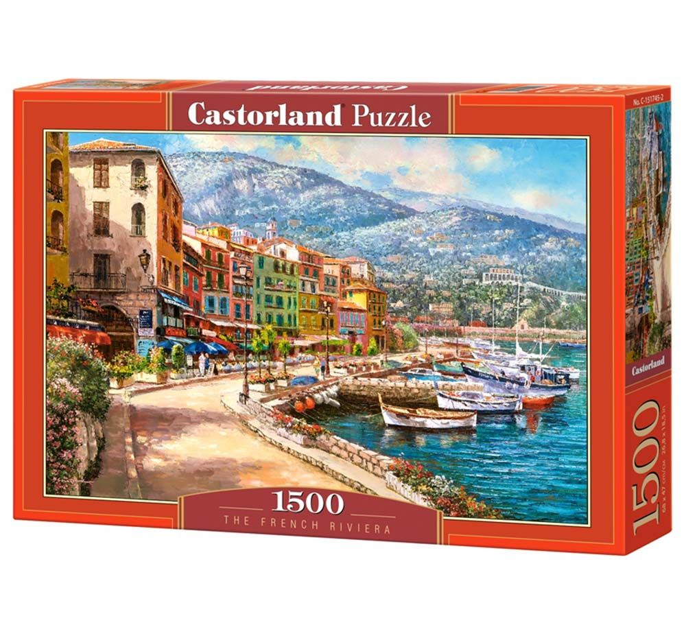 Castorland, Френската ривиера, пъзел 1500 части