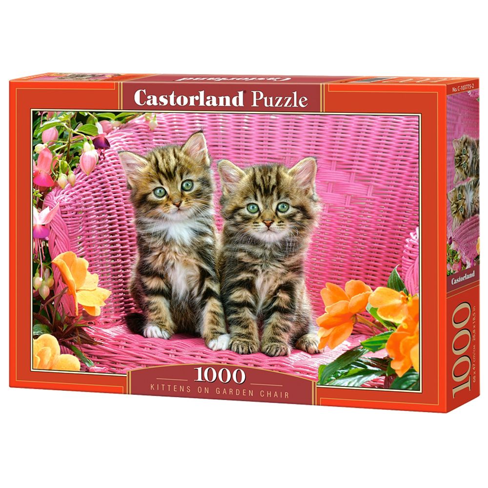 Castorland, Котета на градински стол, пъзел 1000 части
