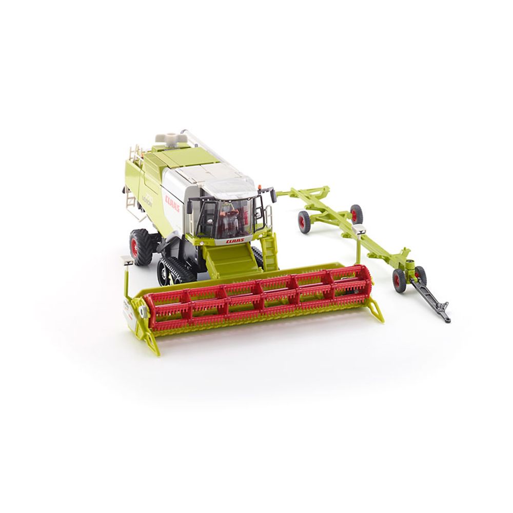 Комбайн Claas Lexion с ремарке