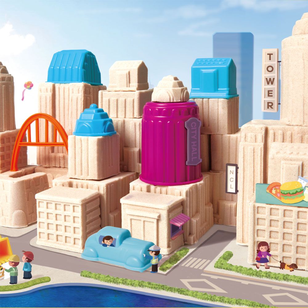 Комплект за лунен пясък с инструменти