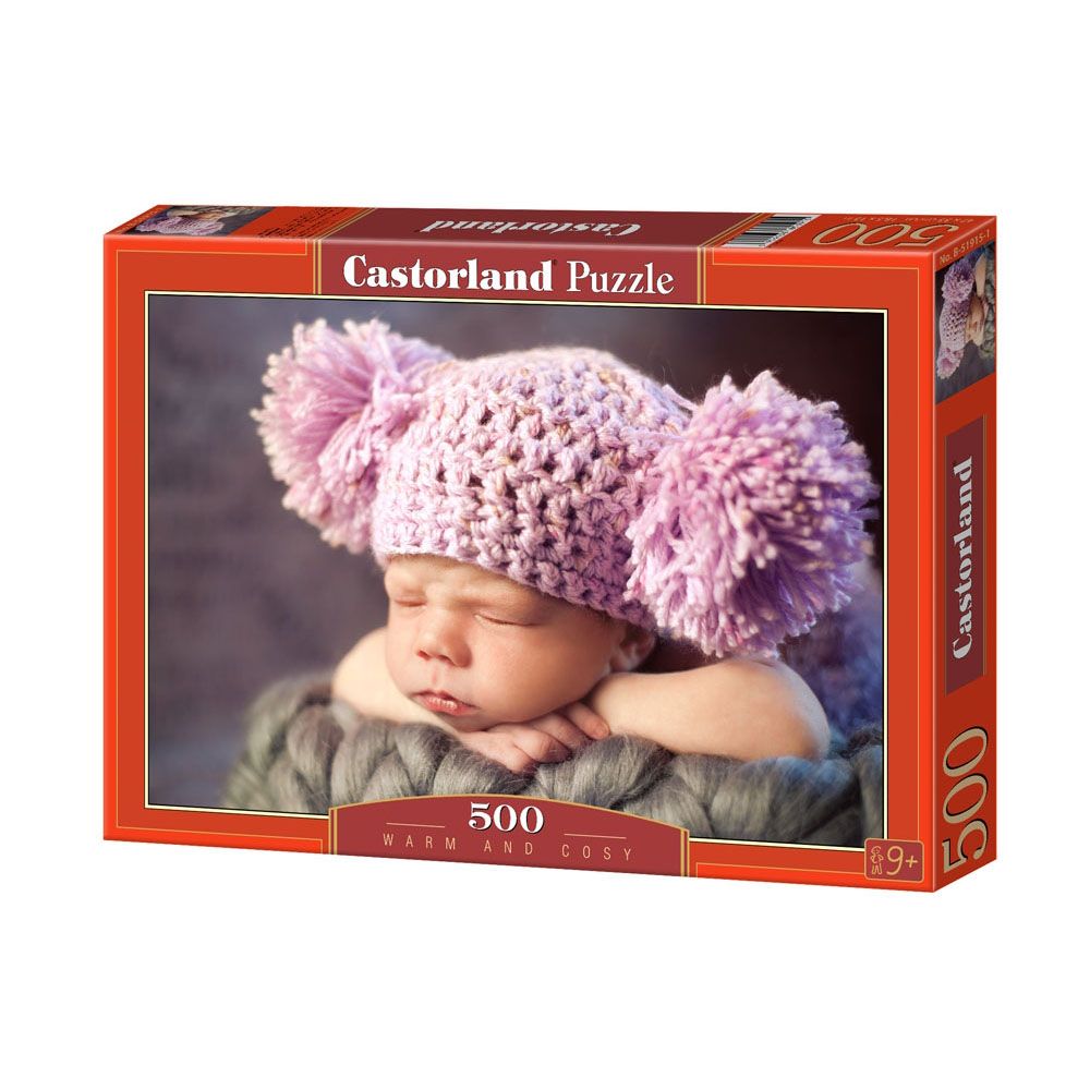 Castorland, Топло и уютно, пъзел 500 части