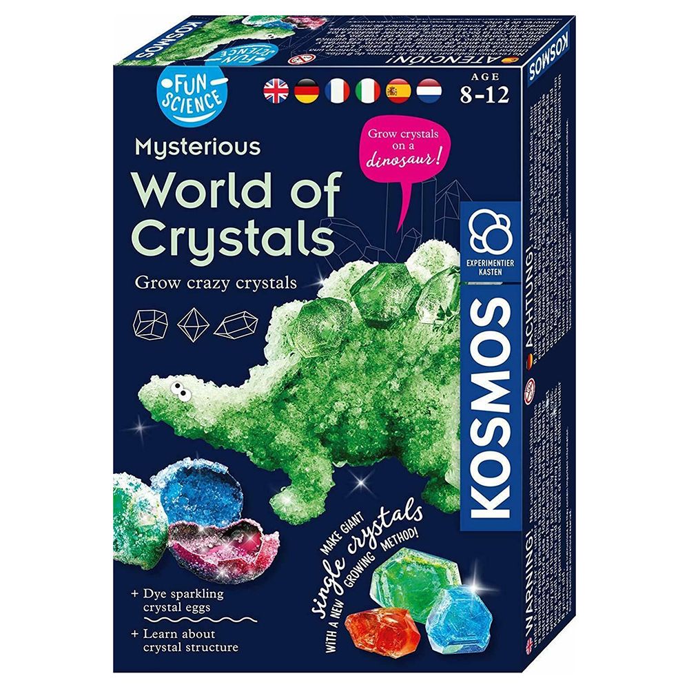 THAMES & KOSMOS, Комплект с експерименти, Мистериозният свят на кристалите