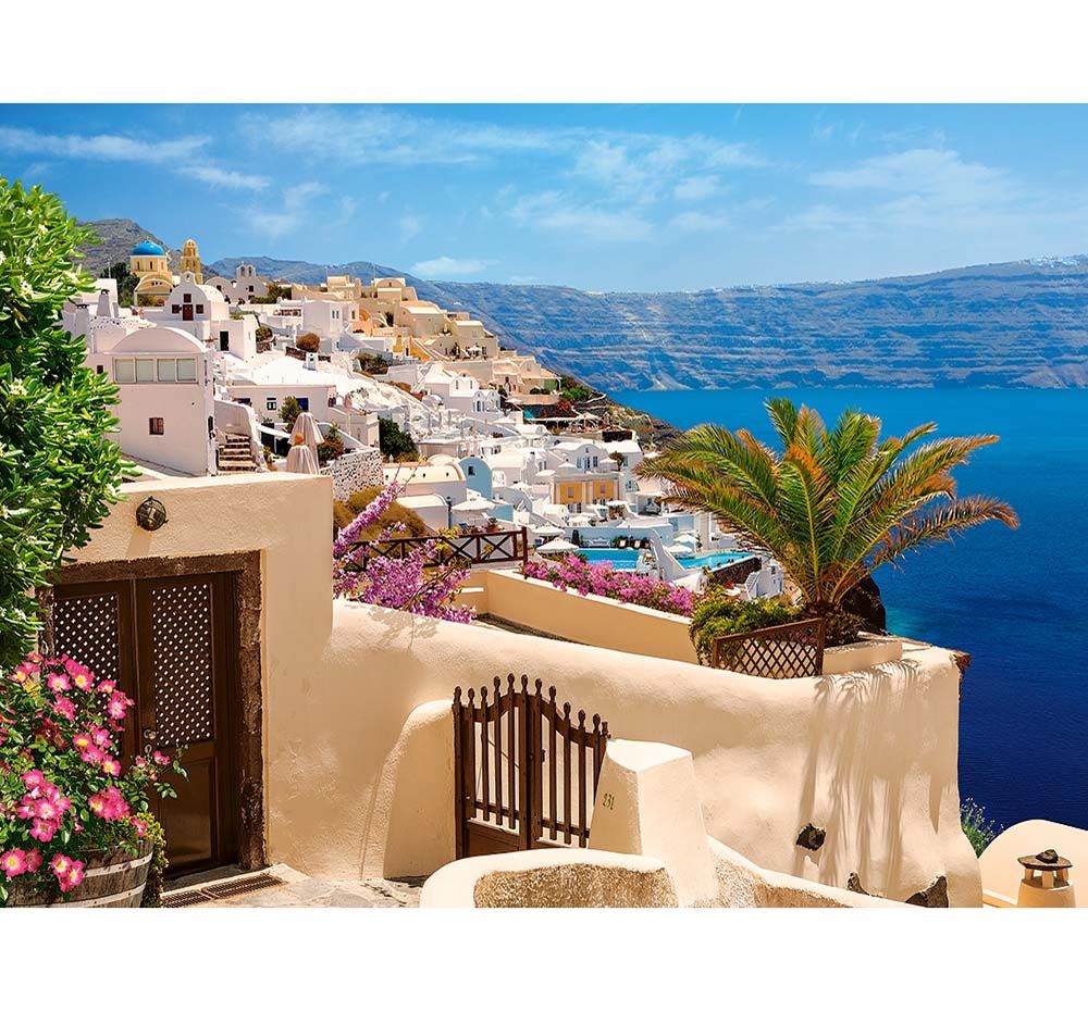 Санторини, Гърция, пъзел 2000 части