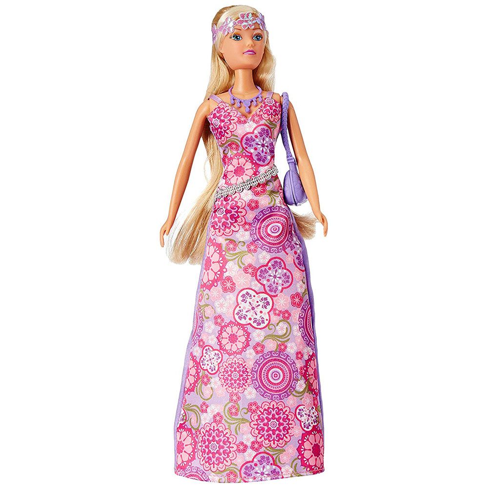 Кукла Стефи, с рокля на цветя