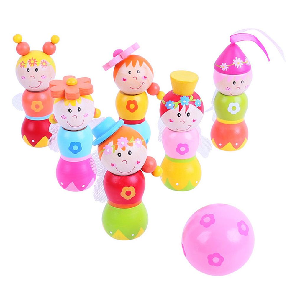 BIGJIGS, Дървен мини боулинг, Феи