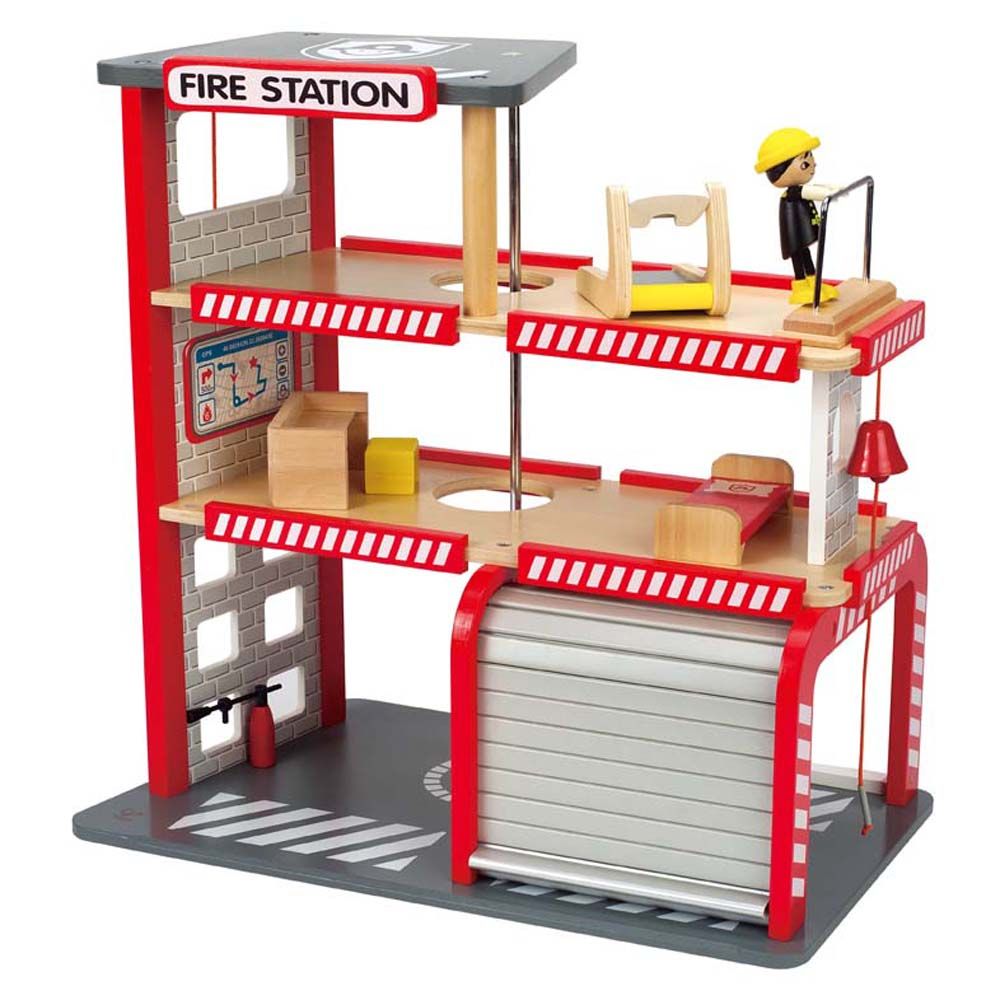 Дървена пожарна станция