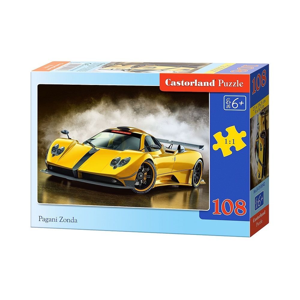 Castorland, Спортна кола, пъзел 108 чаcти