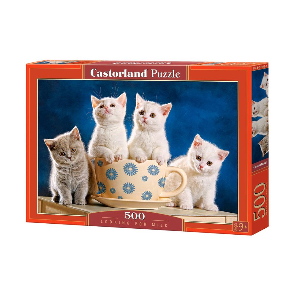 Castorland, Гладни котета, пъзел 500 части
