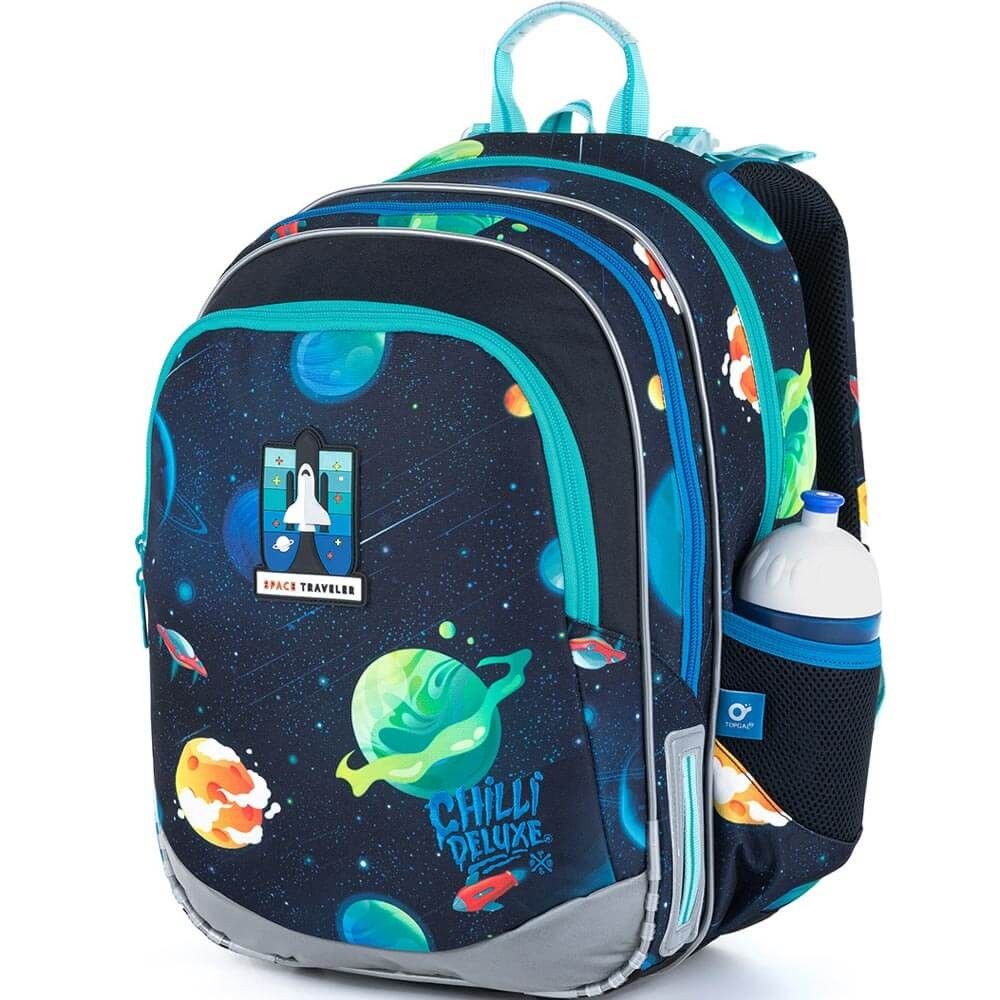 Анатомична ученическа раница, Космос