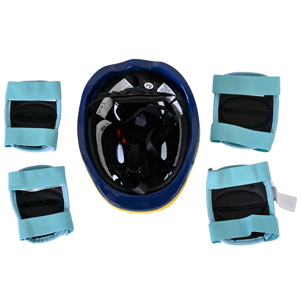 Детски комплект каска и протектори, Спайдърмен