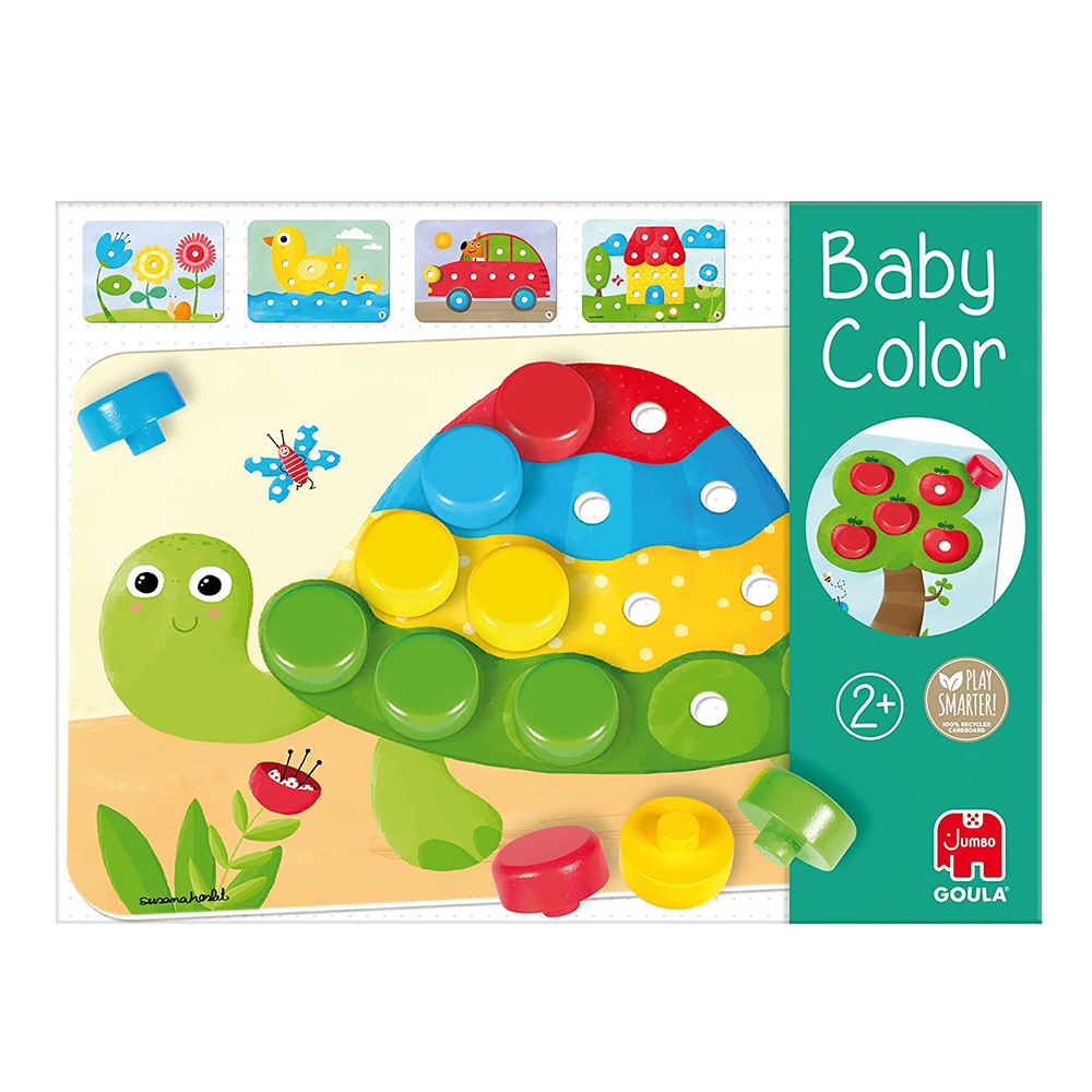 Бебешка мозайка, Цветове