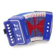Детски акордеон, син