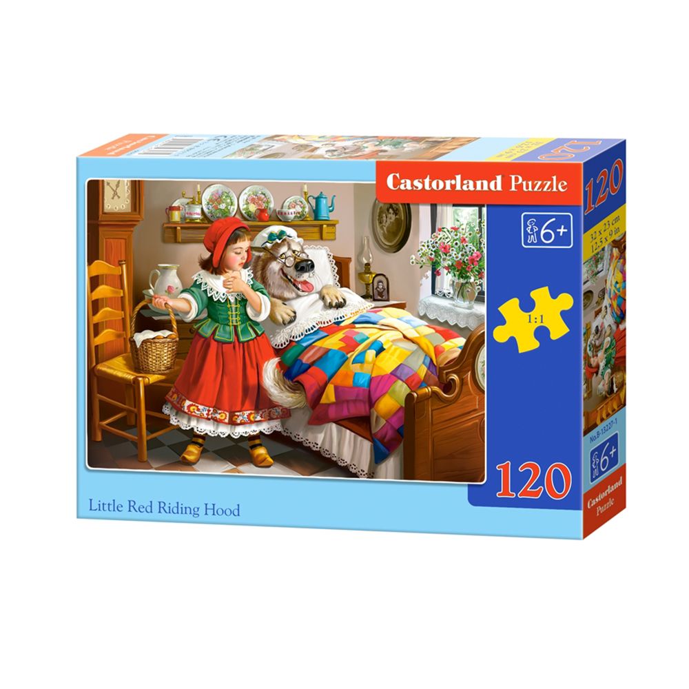 Castorland, Червената шапчица, пъзел 120 части