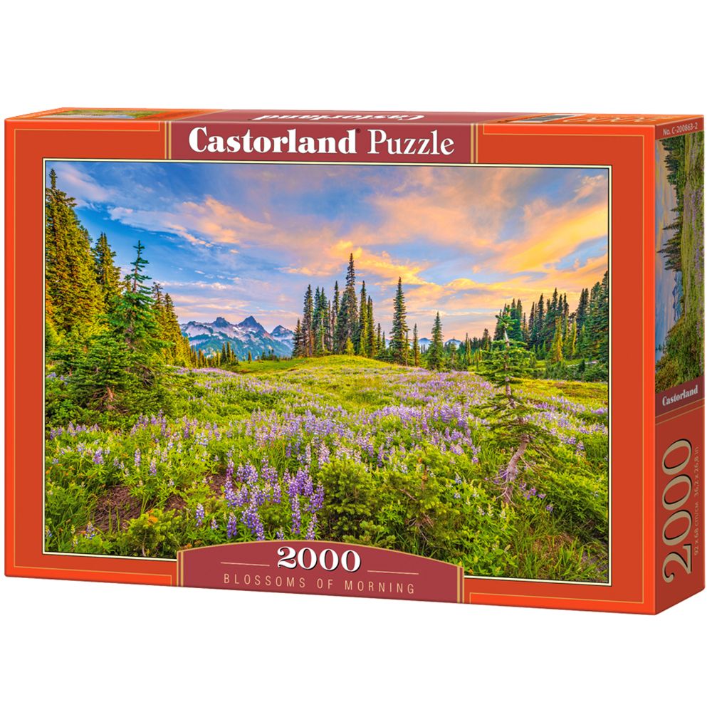 Castorland, Цветовете на утрото пъзел 2000 части