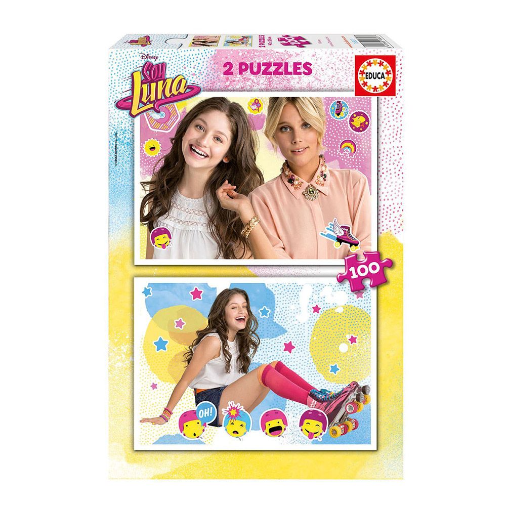 Educa, Аз съм Луна, два пъзела по 100 части