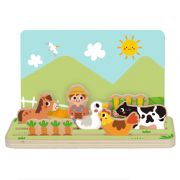 Дървена образователна игра, Пространство и разстояние