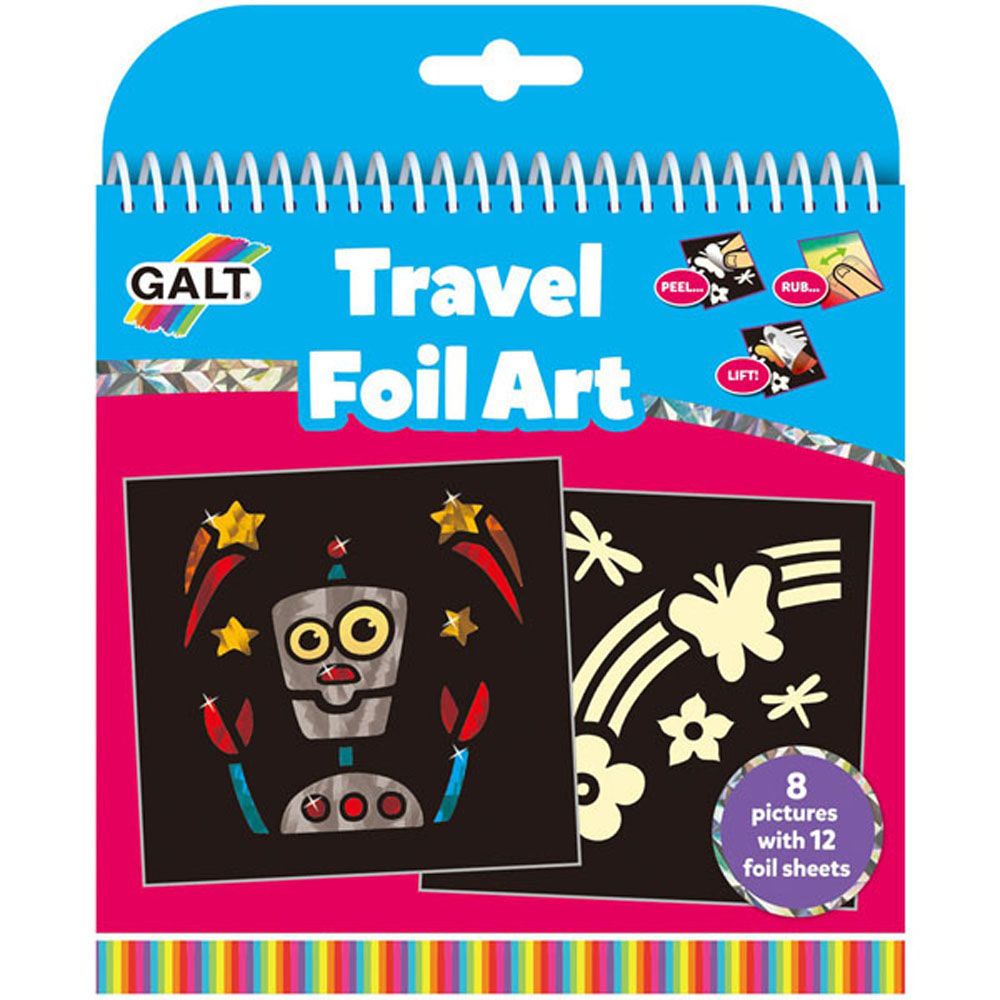 Galt Toys, Книжка за път, Картинки с фолио