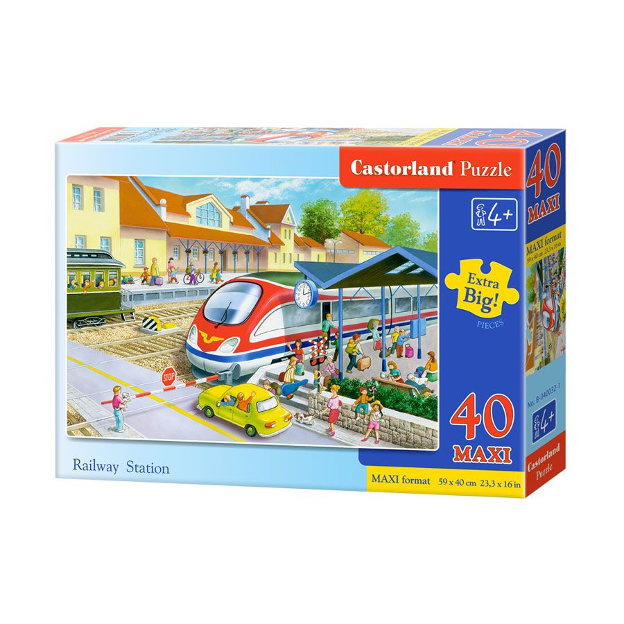 MAXI, Гара, пъзел 40 части, Castorland