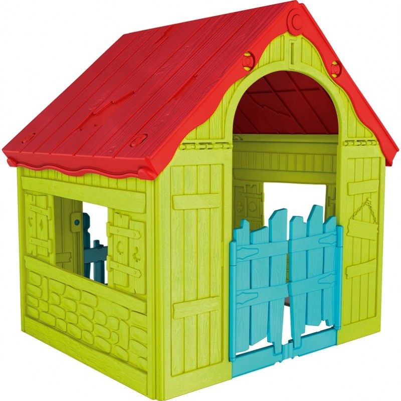 Keter, Детска сгъваема къща за игра, зелена