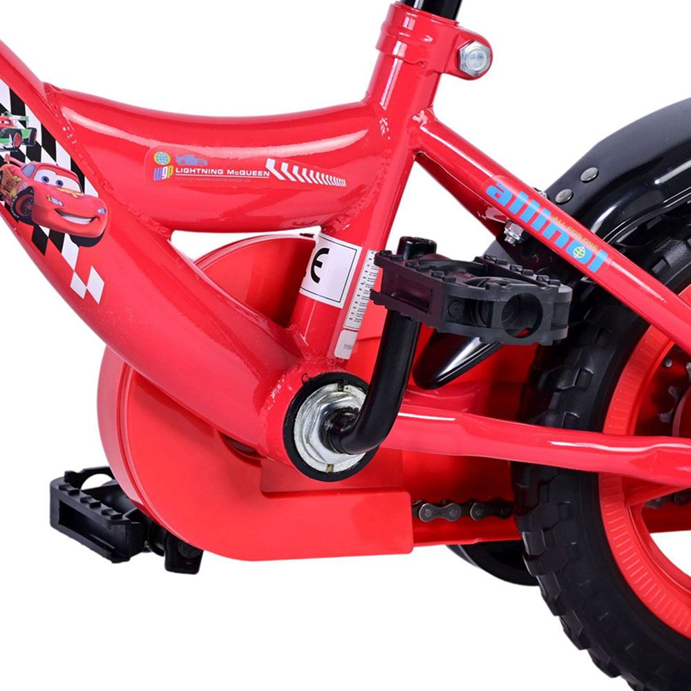 Велосипед с помощни колела, Disney Cars, 10 инча