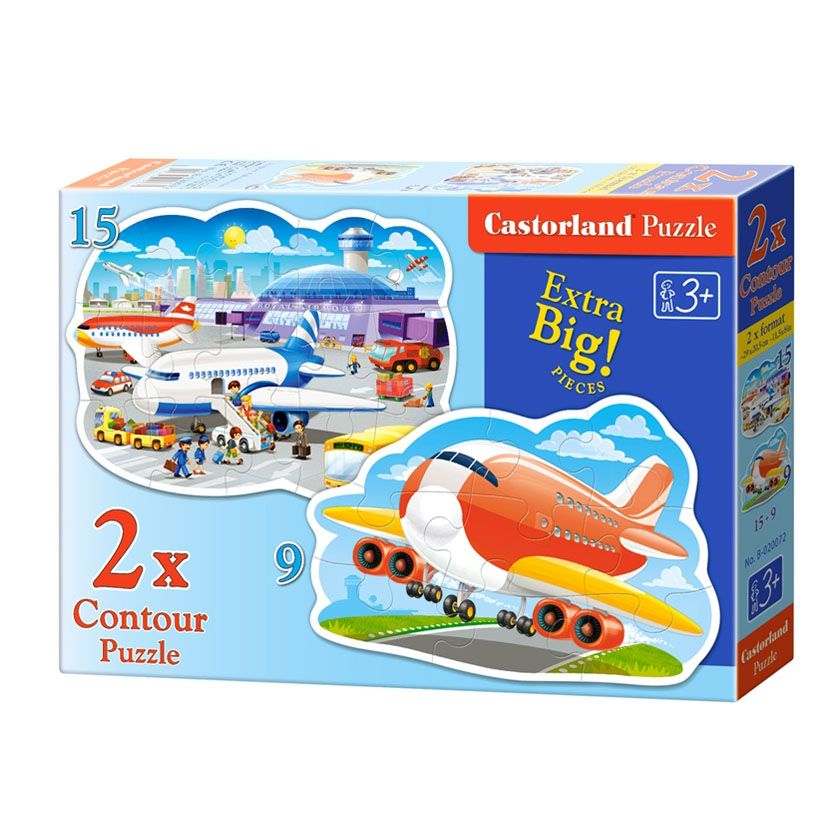 Castorland, Летище, два пъзела 9 и 15 части