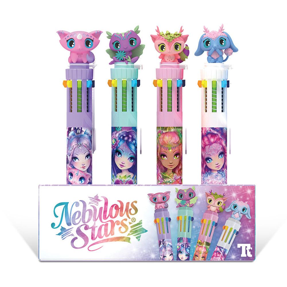 Химикалки с 10 цвята, асортимент