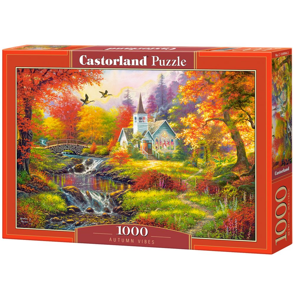 Castorland, Есенни вибрации, пъзел 1000 части