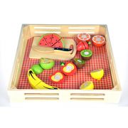 Плодове за рязане в щайга, голям комплект