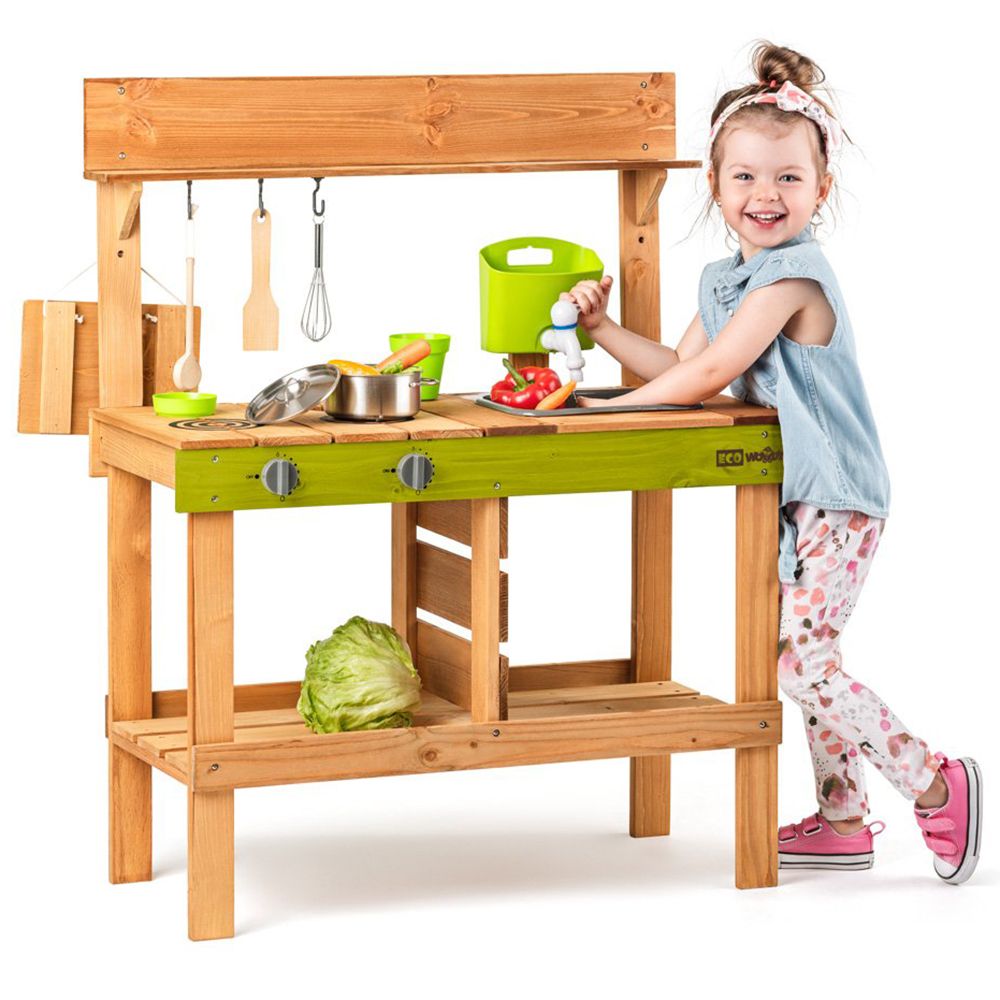 Дървена ЕКО кухня за градината, Розали