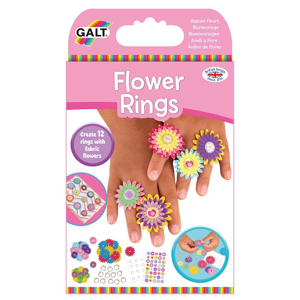 Galt Toys, Направи сама пръстени, Цветя