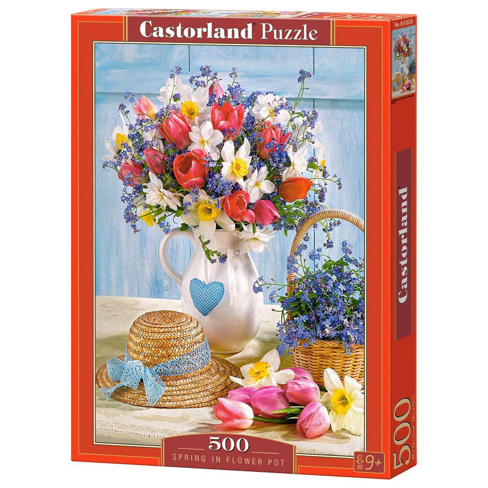 Castorland, Пролет във ваза, пъзел 500 части