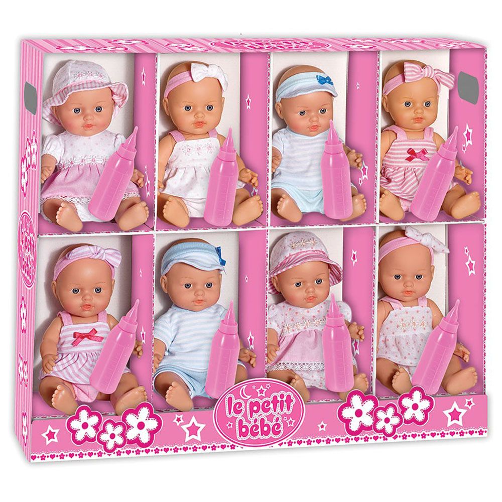 Loko Toys, Пишкащо бебе-кукла, Le Petit Bebe, 3 см, асортимент