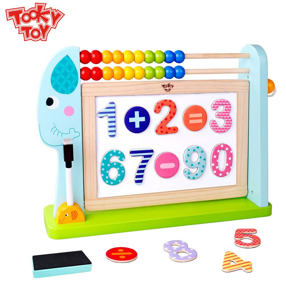 TookyToy, Двустранна магнитна дъска със сметало, Слонче