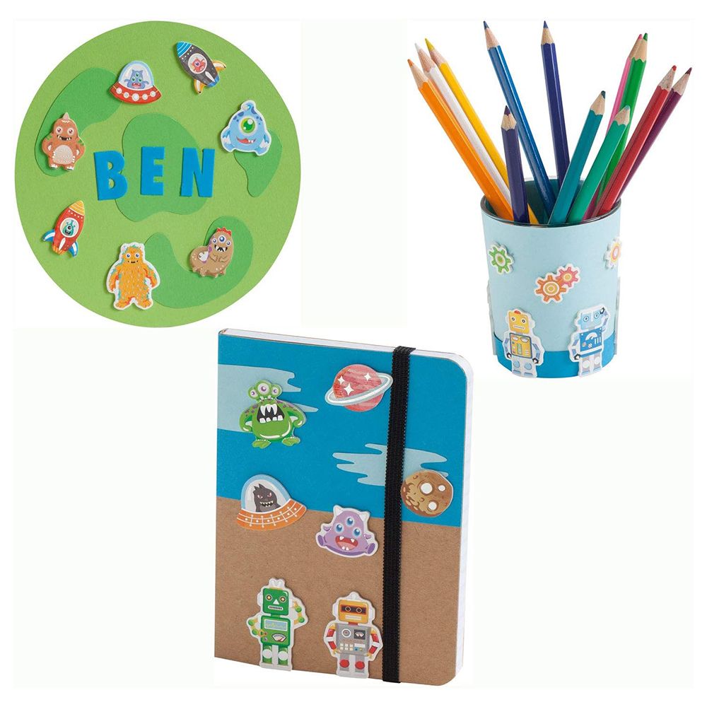 Меки стикери, Космос