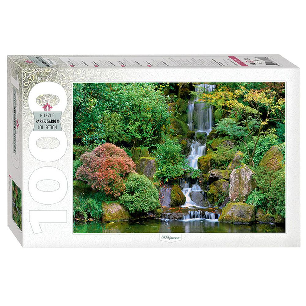 STEP Puzzle, Водопад в японска градина, пъзел 1000 елемента