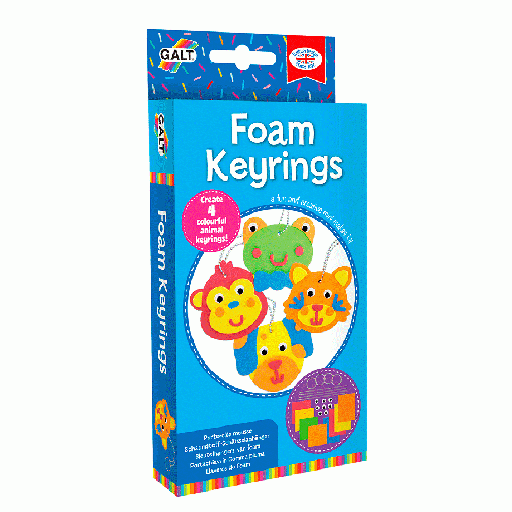 Galt Toys, Творчески комплект, Ключодържатели животни