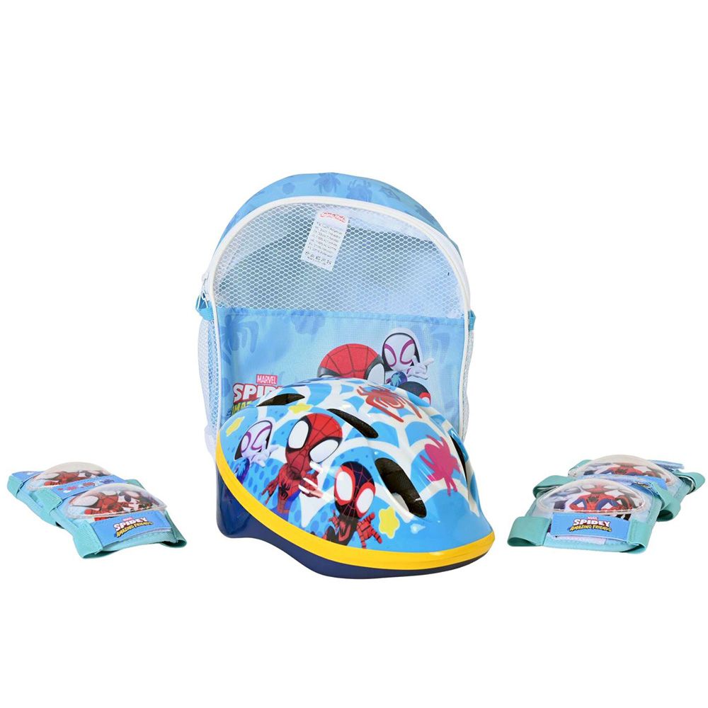E&L Company, Детски комплект каска и протектори, Спайдърмен